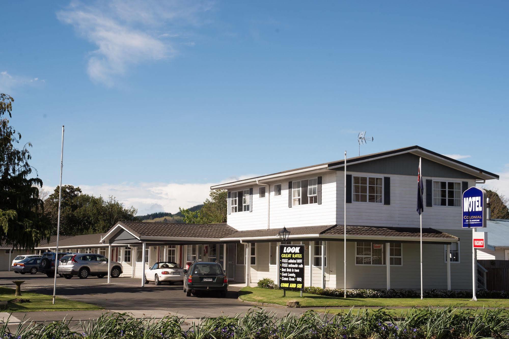 Motel Colonial On Gladstone Gisborne Esterno foto
